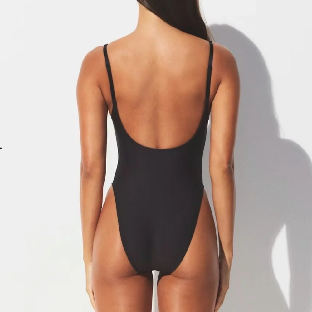 SKIMS Signature Swim Scoop Neck One Piece *NWT | Onyx
